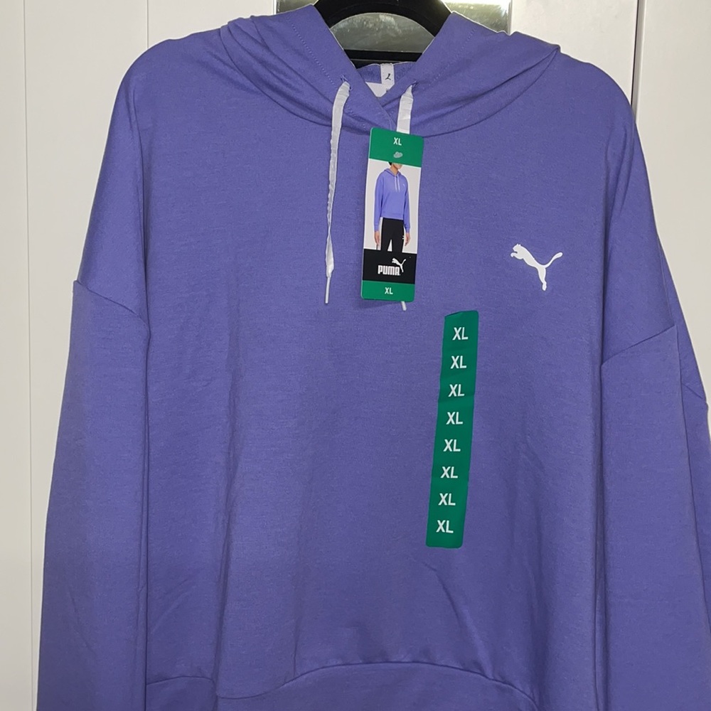 NWT Puma Modern Sport Hoodie - Purple - Size XL - Picture 3 of 7
